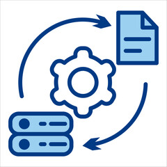 Transformation Icon Single Vector Collection 