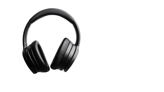 Experience sound like never before with sleek black wireless headphones for immersive listening