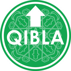 QUIBLA DIRECTION STICKER ready to print