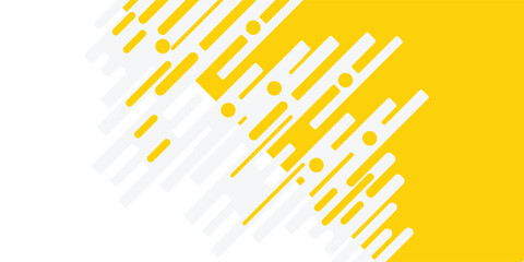 Modern style abstract background yellow, gray and white colors. Trendy geometric abstract design.