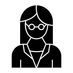 Female Professor Icon