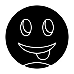 Face with Tongue Icon