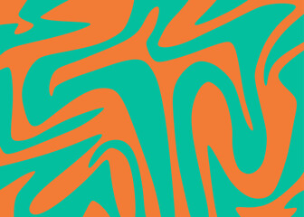 Minimalist background with abstract wavy line pattern