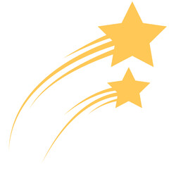 Obraz premium Shooting Star Icon