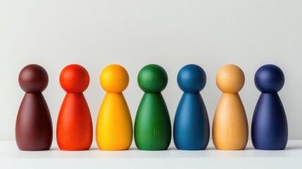 Rainbow People: A Visual Representation of Diversity and Inclusion