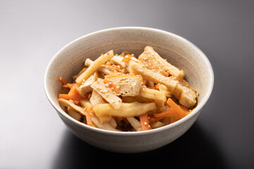 切り干し大根と油あげの煮物