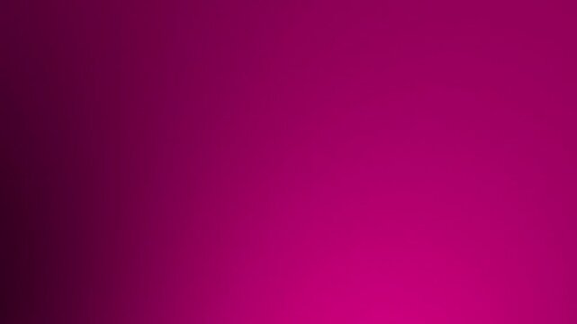 Gradient video background smoothly transitioning between dark purple and magenta color shades with noise grain texture for modern and elegant motion design