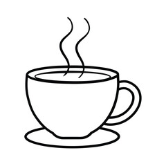 Hot steaming coffee cup, beverage, drink, cafe, morning, caffeine, aroma, warm, comfort, relaxation