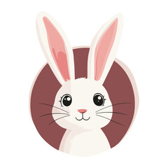 Fototapeta premium Rabbit illustration animal bunny vector