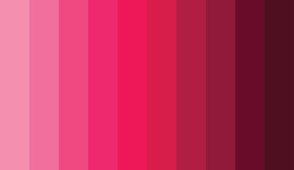 hot pink colors palette icon illustration. Color Palette in Lines, Beautiful Pleasant Colors Set In Vector Design eps10