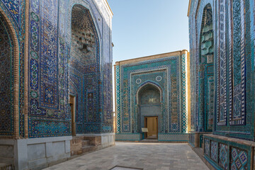 Mausoleums of Shah-i-Zinda in Samarkand, Uzbekistan