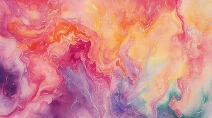 Vibrant watercolor splash background, blending bright colors in an artistic flow, great for creative designs