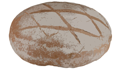 Stripe bread