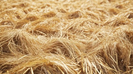 Fototapeta premium Straw pile texture --ar 16:9