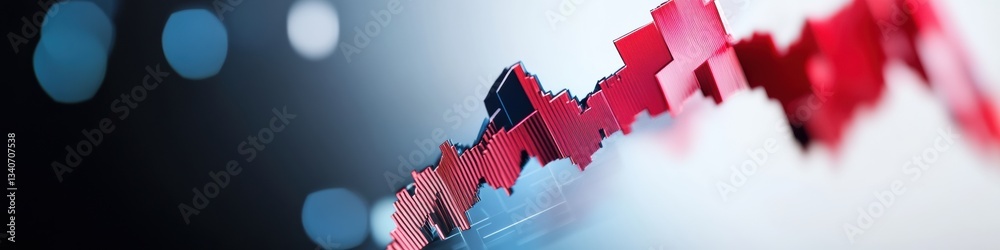 Aufkleber Futuristic Global Trade Analytics AI-Powered Market Trend Visualization for Dynamic 2025 International Business Intelligence Forecasting