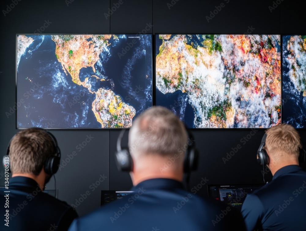Poster Hyper-Connected Global Cybersecurity AI-Powered Threat Intelligence Monitoring with Advanced Geospatial Visualization for Enterprise Risk Management