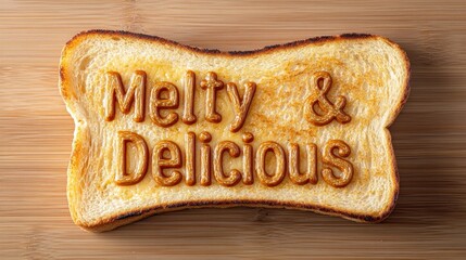 Rustic Comfort Cuisine National Grilled Cheese Sandwich Day Gourmet Inspiration - Spring Comfort Food Styling with Artisan Toast Typography