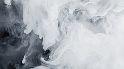 Elegant White and Gray Fluid Texture – High-Resolution Abstract Wallpaper