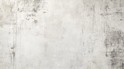 Obraz premium Textured white concrete wall with subtle weathered patterns.