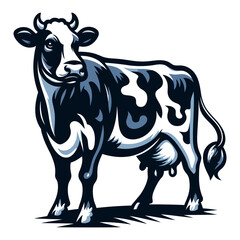 Cow vector and illustrations.