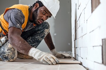 Top-down view of a colorful selection of fresh produce, meats, and legumes on marble.