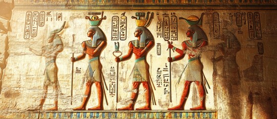 Group of Egyptian men posing together in traditional attire, ideal for cultural or historical contexts