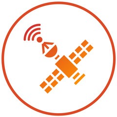 Vector Design Satellite Icon Style