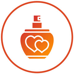 Obraz premium Vector Design Perfume Icon Style