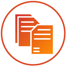 Vector Design Copy Icon Style