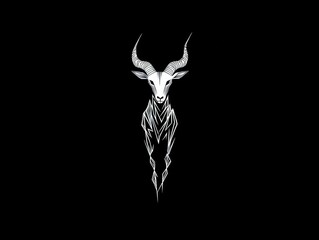 Obraz premium mythology, goat, capricorn, ram, horn, god, astronomy, astrology, fortune telling, tarot, zodiac signs, planets, religion, philosophy, belief, mystic