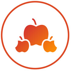 Vector Design Apple Icon Style