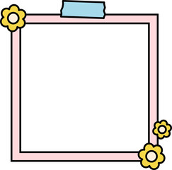 Cute Polaroid Photo Frame