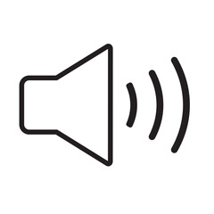 icon, button, symbol, sound, internet, vector, volume, speaker,
