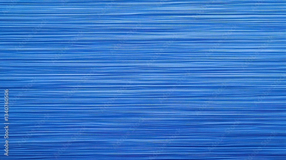 Poster a vibrant abstract image featuring horizontal blue lines, creating a dynamic and textured pattern, d