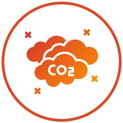 Carbon Neutral Vector Design Icon Style