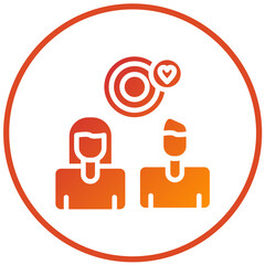 Relationship Goals Vector Design Icon Style