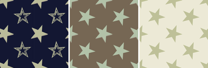 seamless pattern stars  and  printing design  decorative and wallpaper etc
