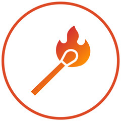 Vector Design Matches Icon Style