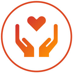 Vector Design In Love Icon Style