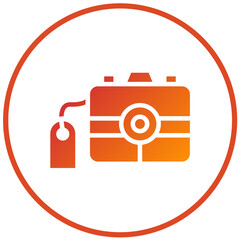 Vector Design Camera Sale Icon Style