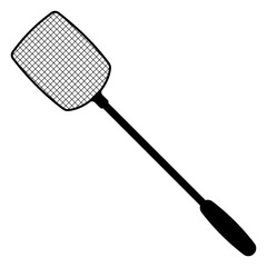 Electric Fly Swatter Battle Against Pesky Summer Bugs