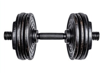 Naklejka premium Heavy Dumbbell, fitness equipment