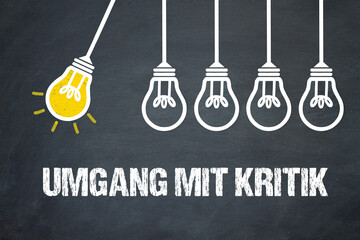 Umgang mit Kritik	
