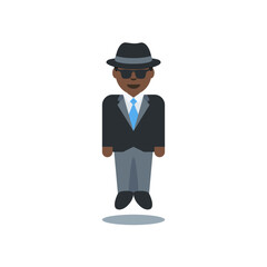 Businessman Levitating
