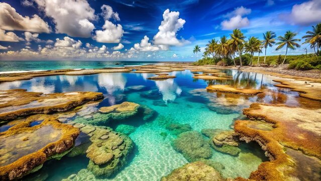 Stunning Turquoise Natural Pools of Maragogi, Alagoas, Brazil - Crystal Clear Waters & Coral Reefs