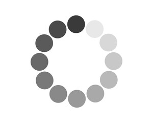 Loading bar status icon. Vector illustration. Vector loaded icons. Download progress. Donload or Upload.