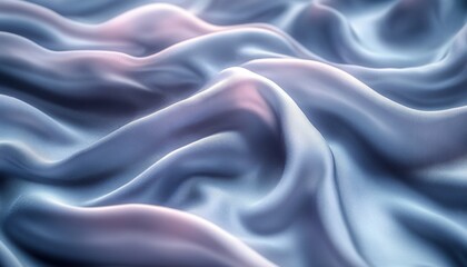 Obraz premium Cloud gray silk with gentle movement calming and smooth..