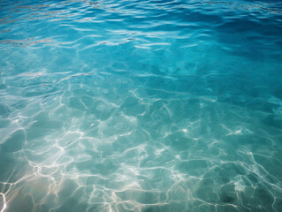 Obraz premium photography Surface the blue sea 