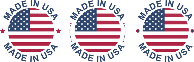 Made in USA stamps, Made in USA labels for products
