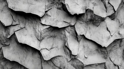 Textured Stone Wall Surface